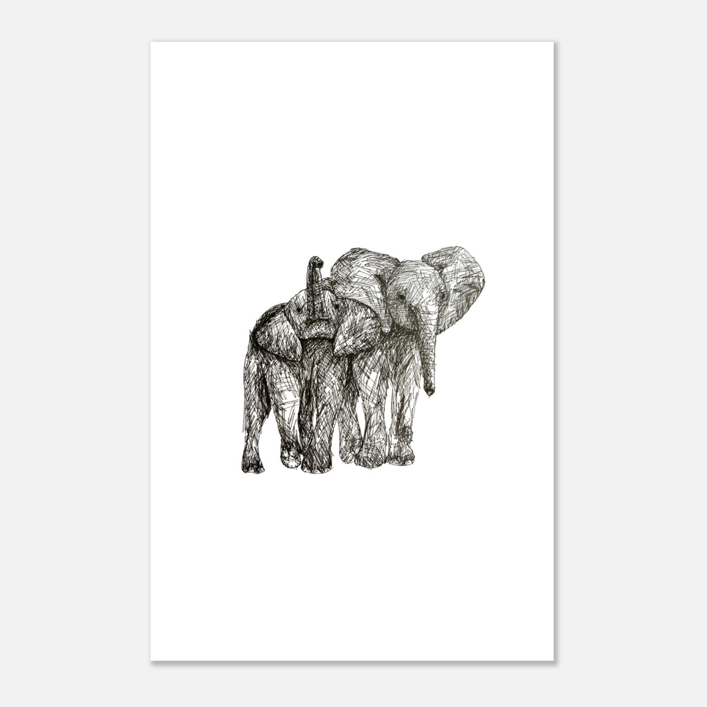 Elephant Premium Semi-Glossy Paper Poster