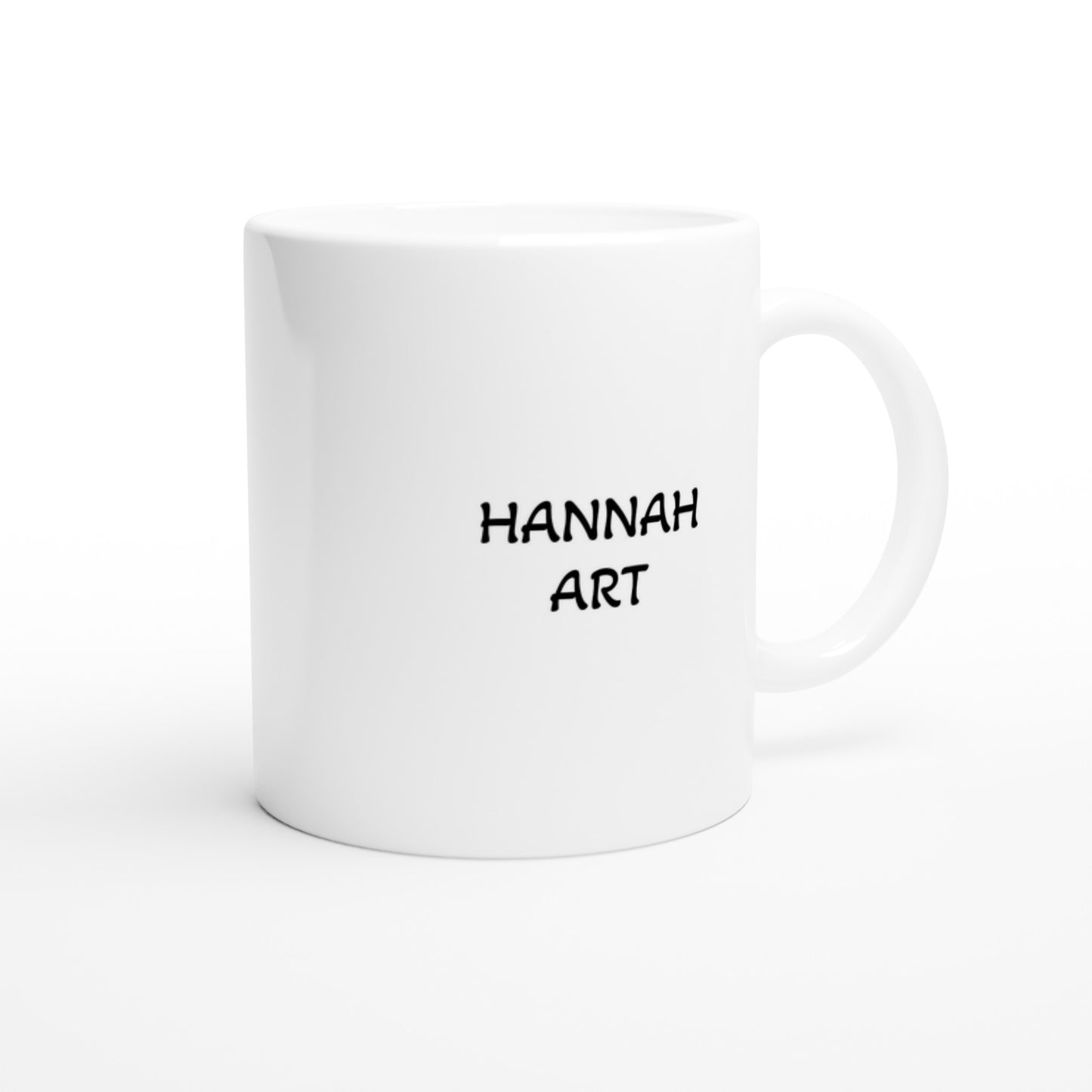 Elephant White 11oz Ceramic Mug