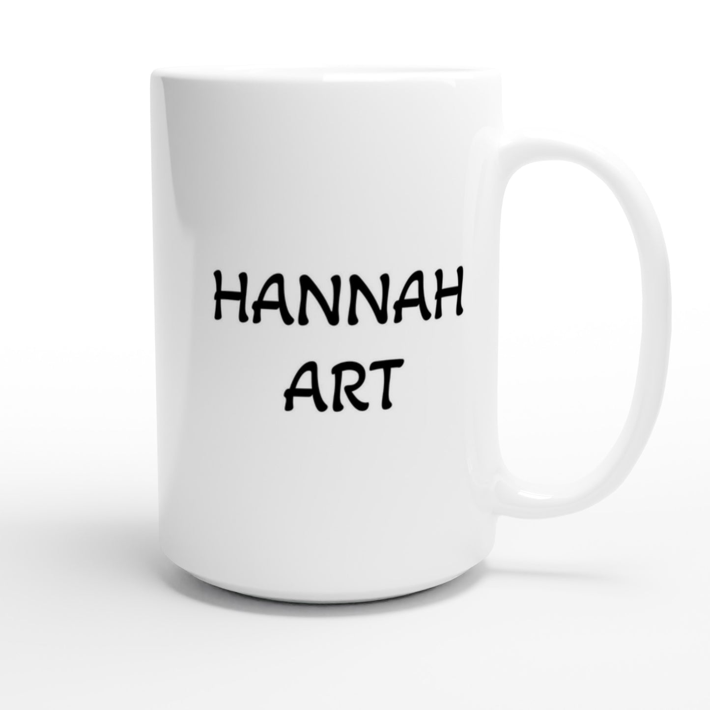 Elephant White 15oz Ceramic Mug