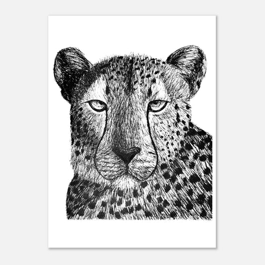 Cheetah Fine Art Poster