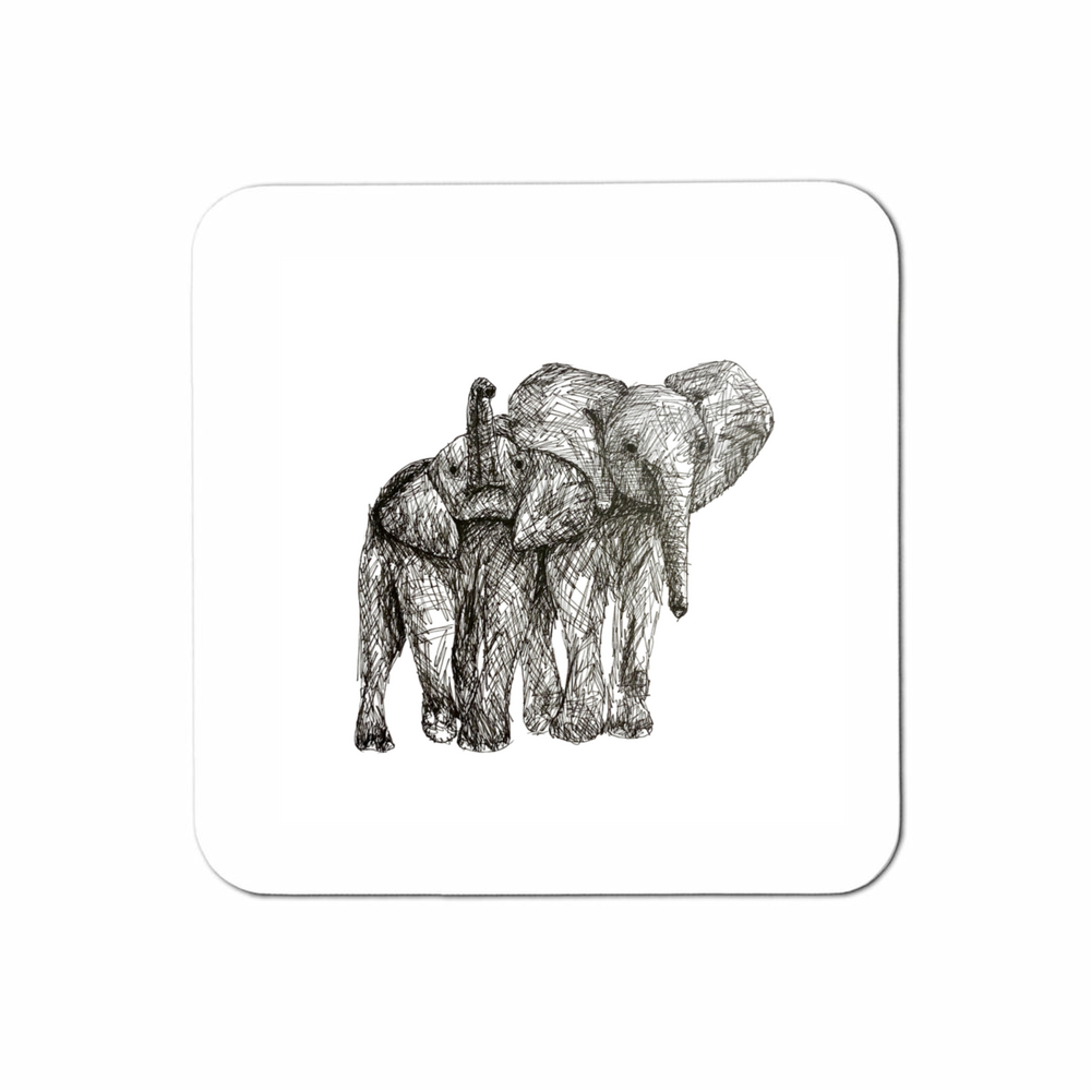 Elephant Coasters COASTERSIX