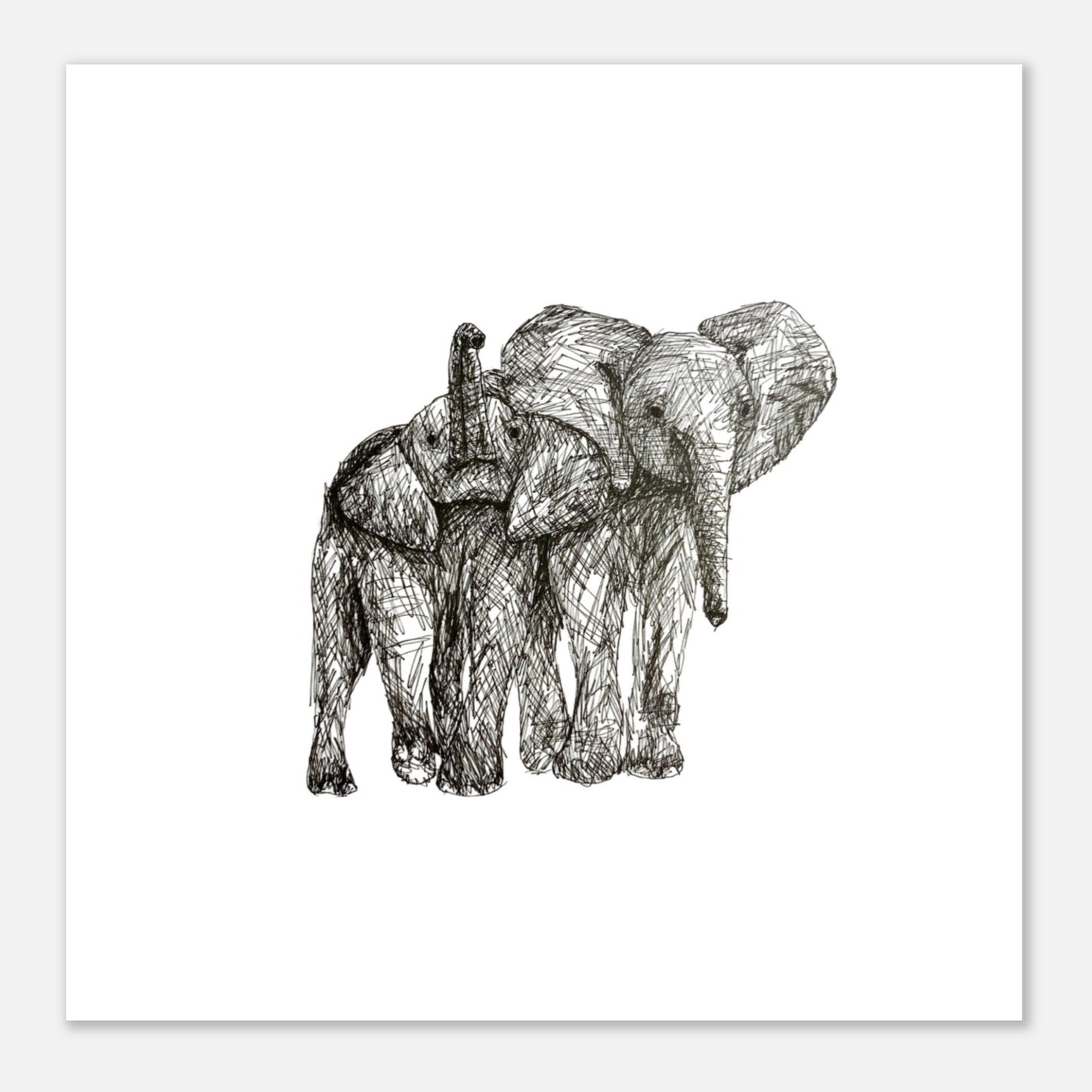 Elephant Premium Semi-Glossy Paper Poster