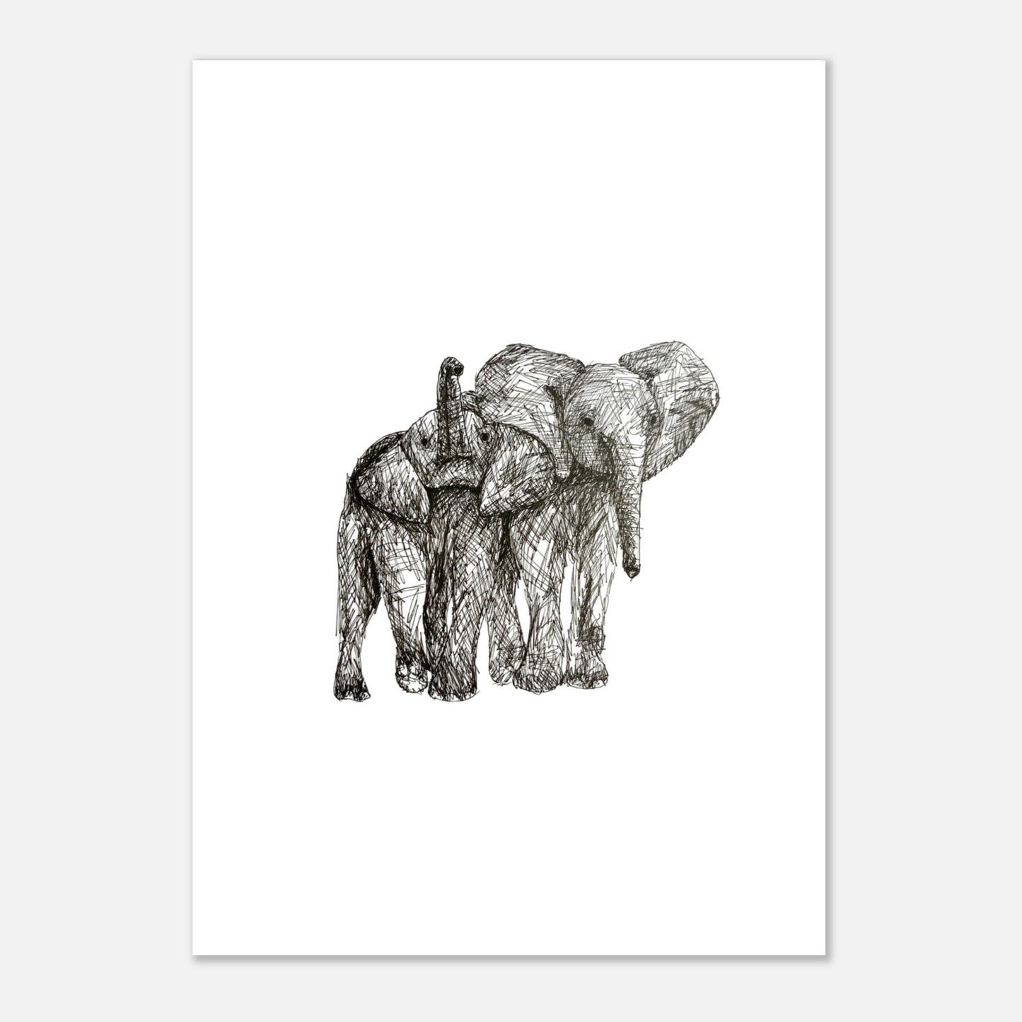 Elephant Premium Semi-Glossy Paper Poster