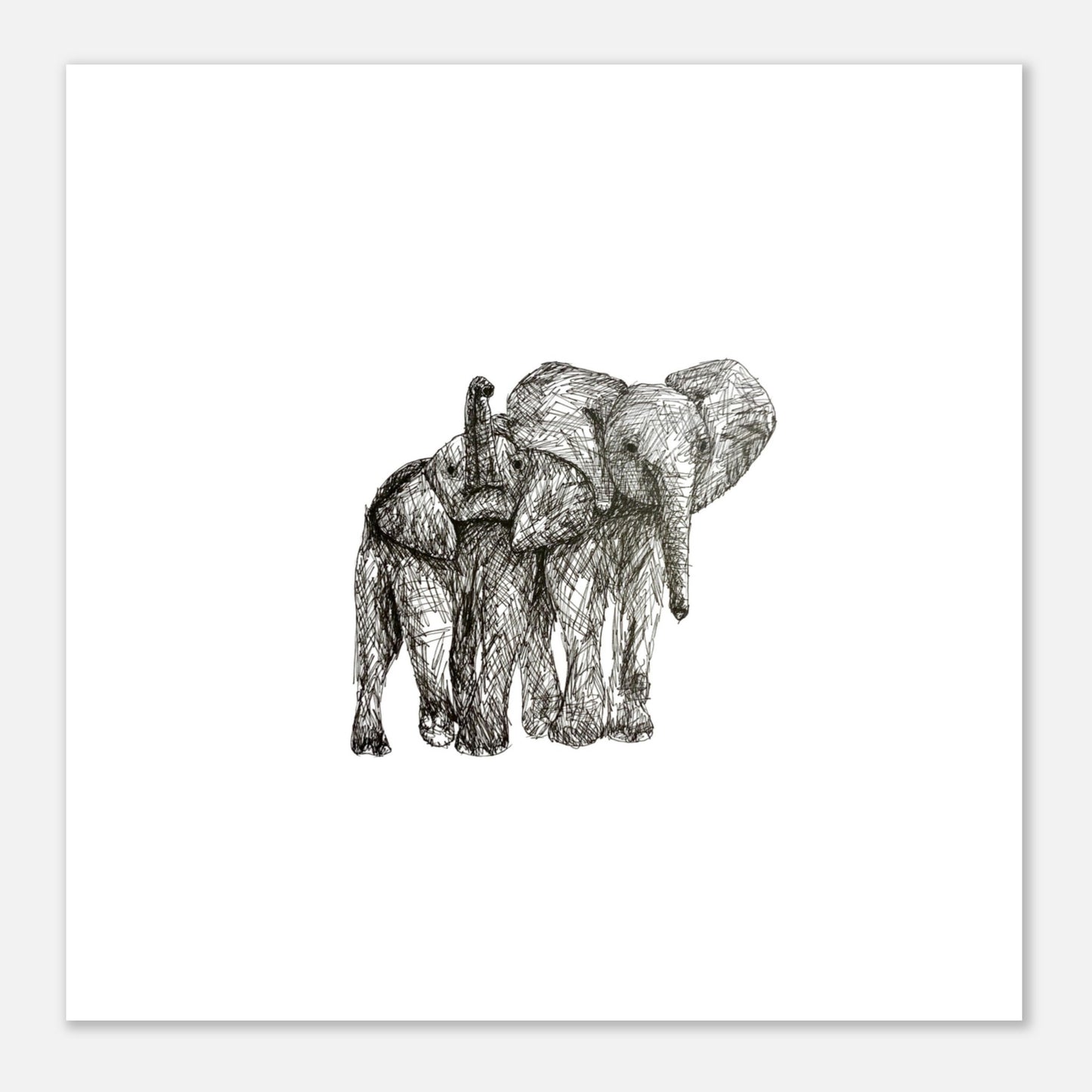 Elephant Premium Semi-Glossy Paper Poster