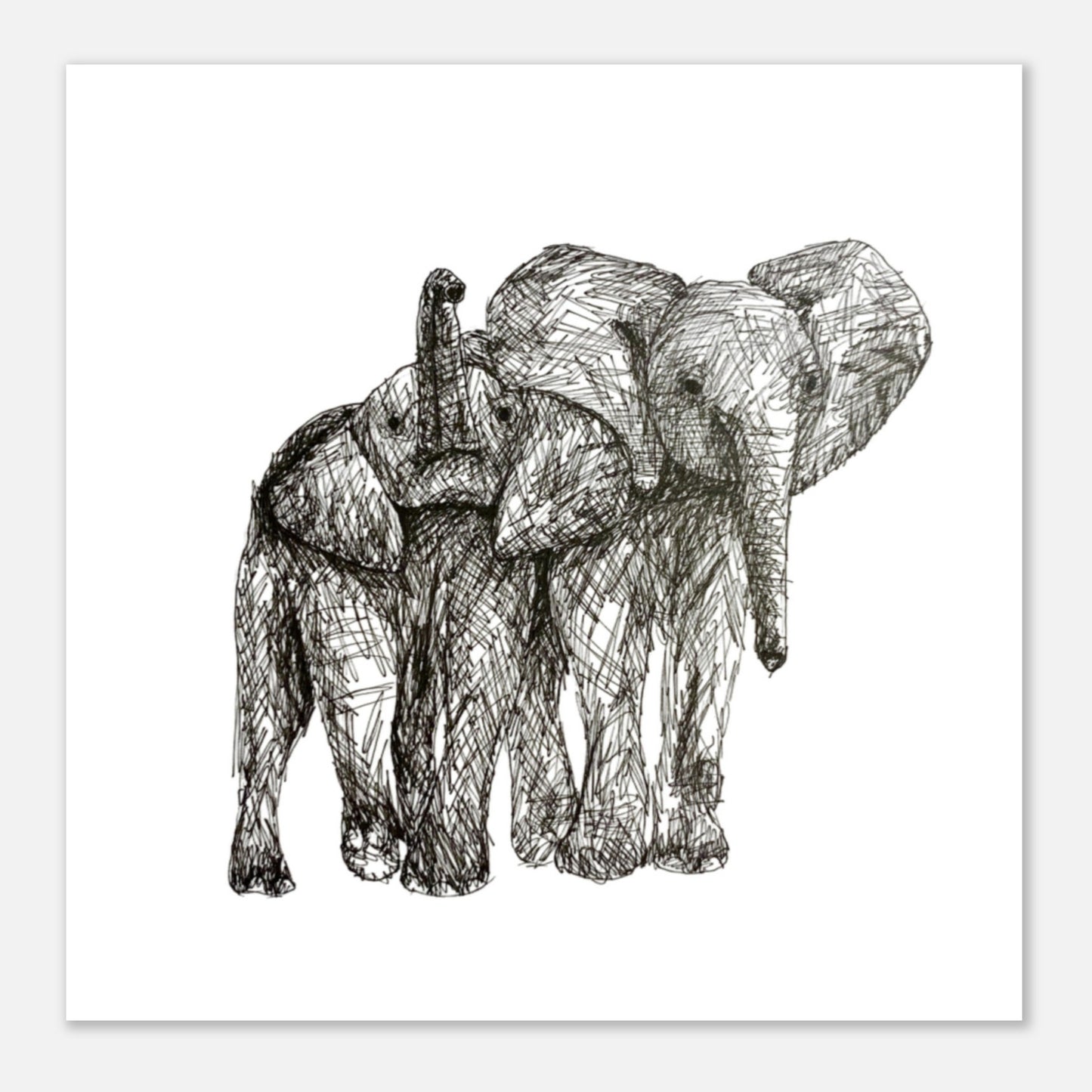 Elephant Premium Semi-Glossy Paper Poster