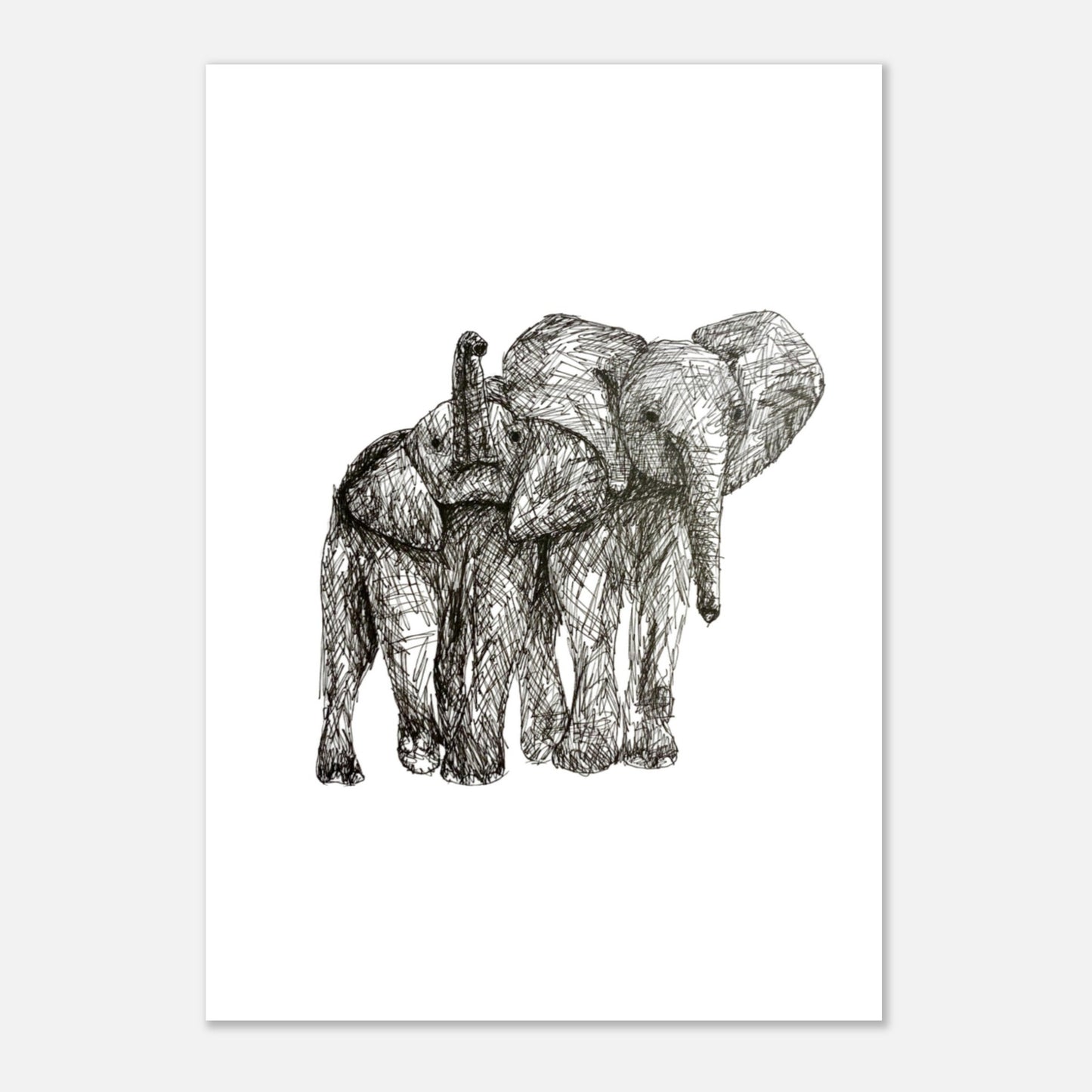 Elephant Premium Semi-Glossy Paper Poster