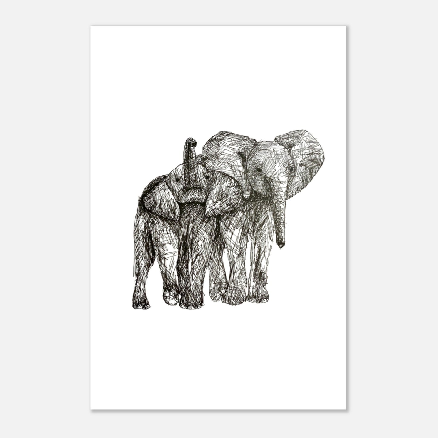 Elephant Premium Semi-Glossy Paper Poster