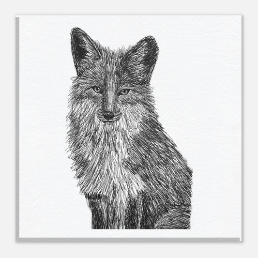 Fox Canvas 20x20 cm / 8x8″