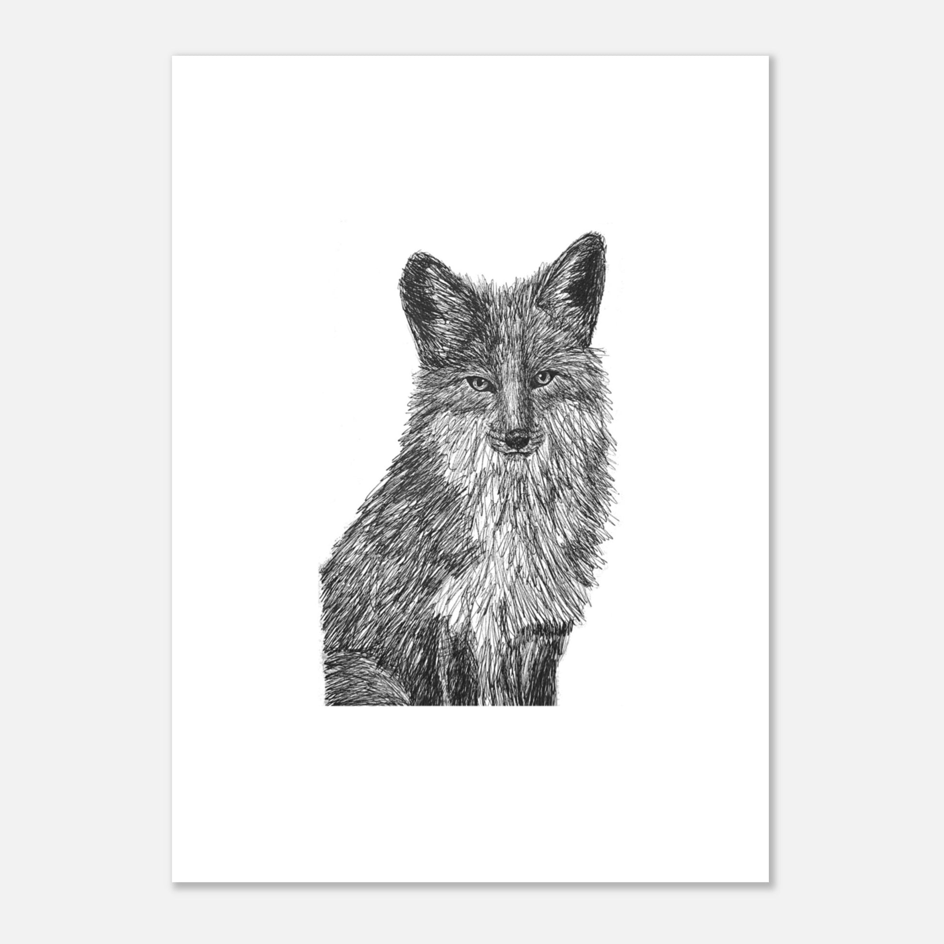 Fox Premium Semi-Glossy Paper Poster