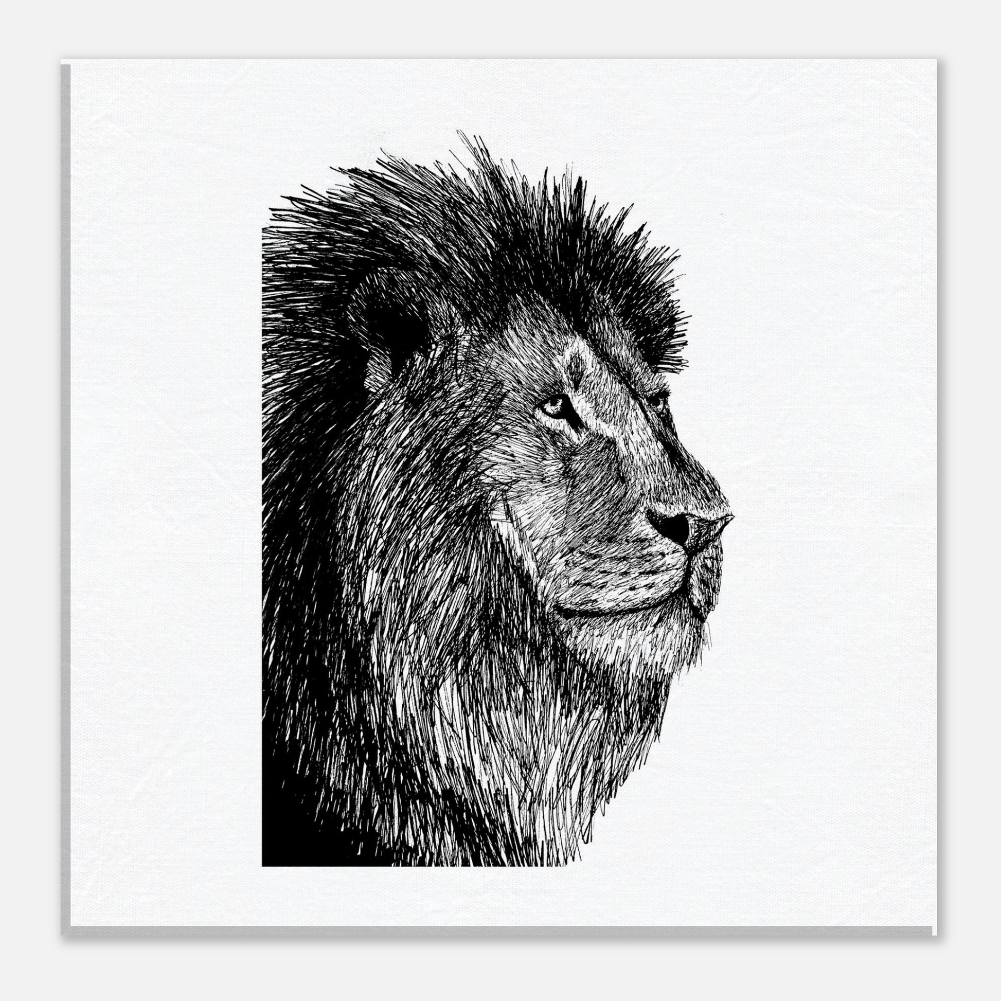 Lion Canvas