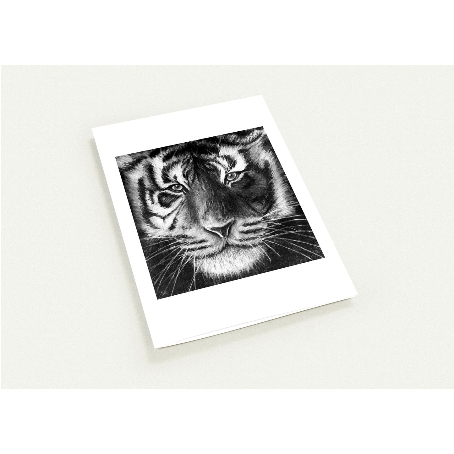 Tiger Pack of 10 Greeting Cards